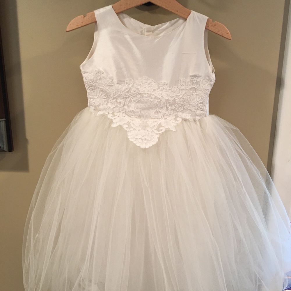 Silk toddler holiday dress